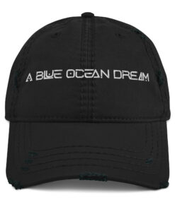 A Blue Ocean Dream - Distressed Dad Hat