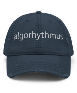 Alternative view of Algorhythmus - Distressed Dad Hat