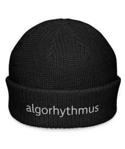 Alternative view of Algorhythmus - Fisherman beanie