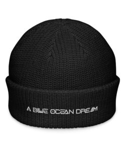 Alternative view of A Blue Ocean Dream - Fisherman beanie