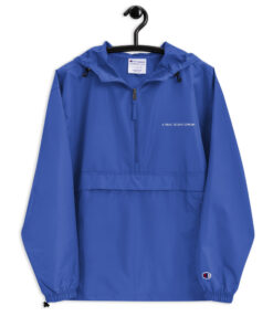 A Blue Ocean Dream - Embroidered Champion Packable Jacket