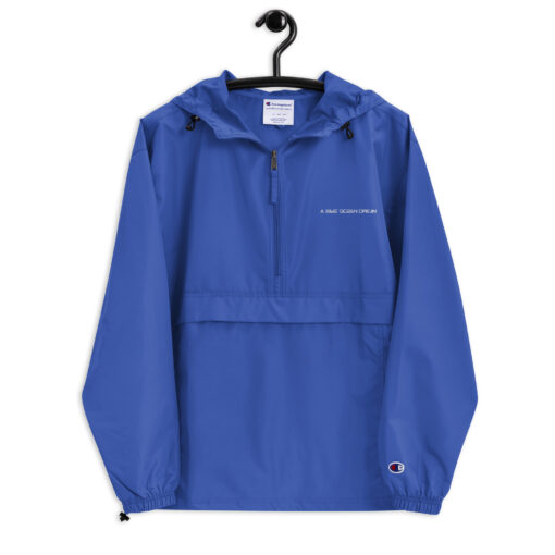 A Blue Ocean Dream - Embroidered Champion Packable Jacket