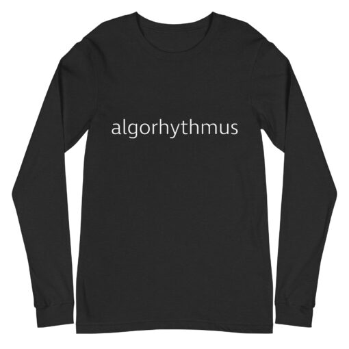 Algorhythmus - Long Sleeve Tee